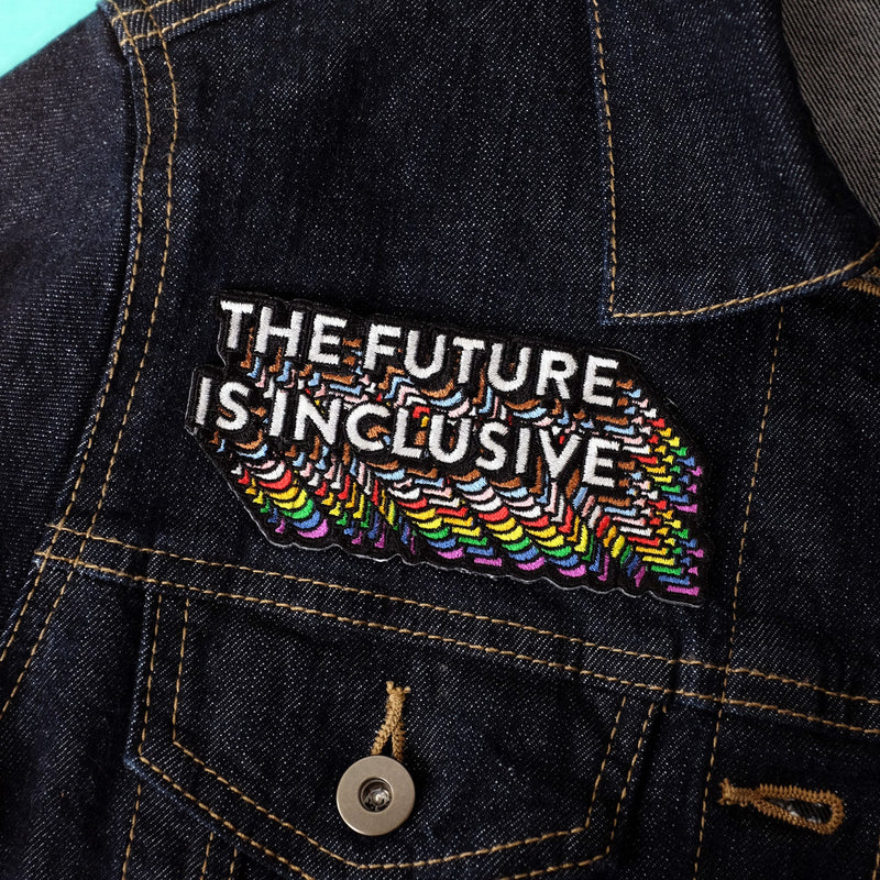 The Future Is Inclusive Rainbow Patch